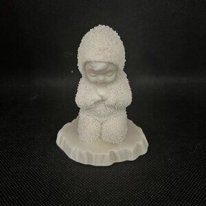 Department 56 Snowbabies "Now I lay me down to sleep" figurine